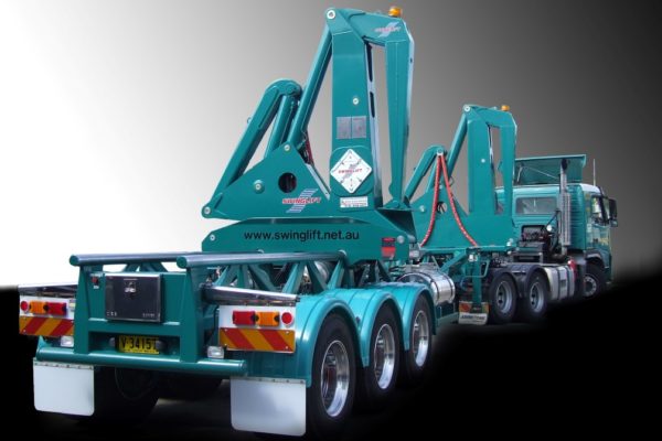 Products - Swinglift side loader, side lifter,container loader, sidelifter